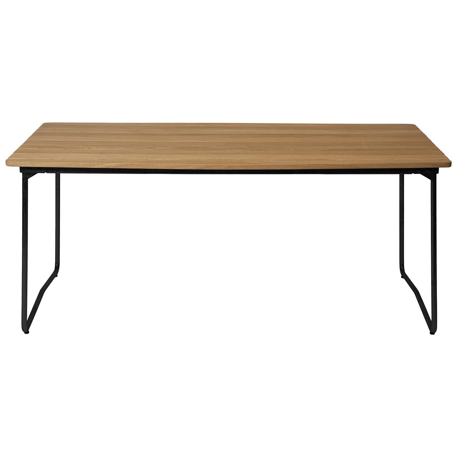 Grythyttan Stålmöbler B31 Bord 92x170 Cm etræ / Sort - Haveborde Eg Olieret Eg - 10125856.