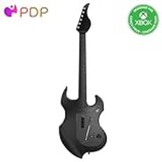 PDP Gaming RIFFMASTER Wireless Guitar Controller for Xbox Series X|S, Xbox One, & Windows 10/11 PC, Black