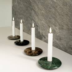 Uyuni LED Kronelys, Nordic White, 15 cm (Smooth, 2 stk.)
