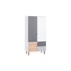 Garderob Concept Vit/Mörkgrå/Natur - VOX Garderober & garderobssystem Grå,Vit,Mörkgrå,Natur