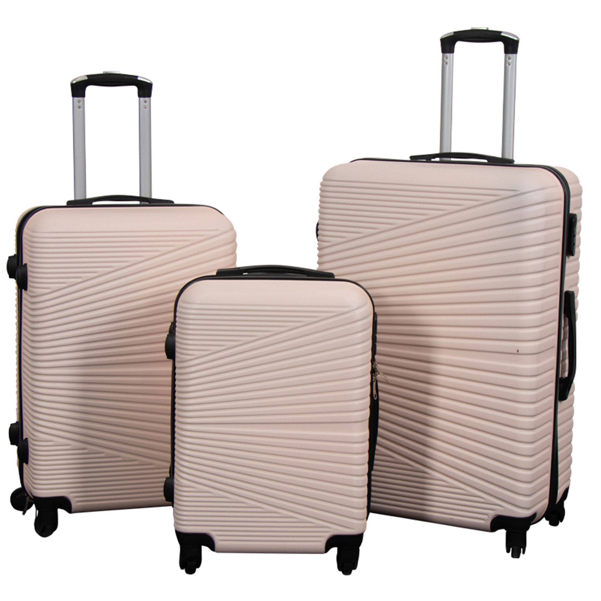 Kuffert - Hardcase rejsekuffert - Nordic nude - Letvægts kuffert