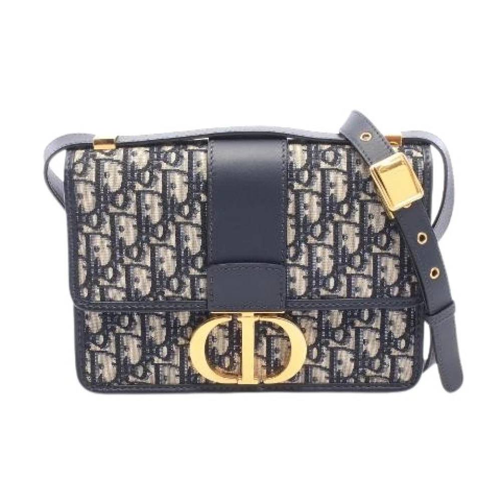 Dior Vintage Pre-owned Canvas dior-tasker - Vintage - Dame - Blå - ONE SIZE -