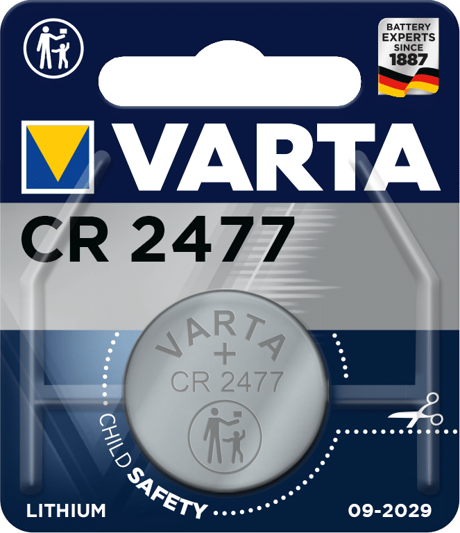 Varta Knappcell Lithium CR2477 3v 1st