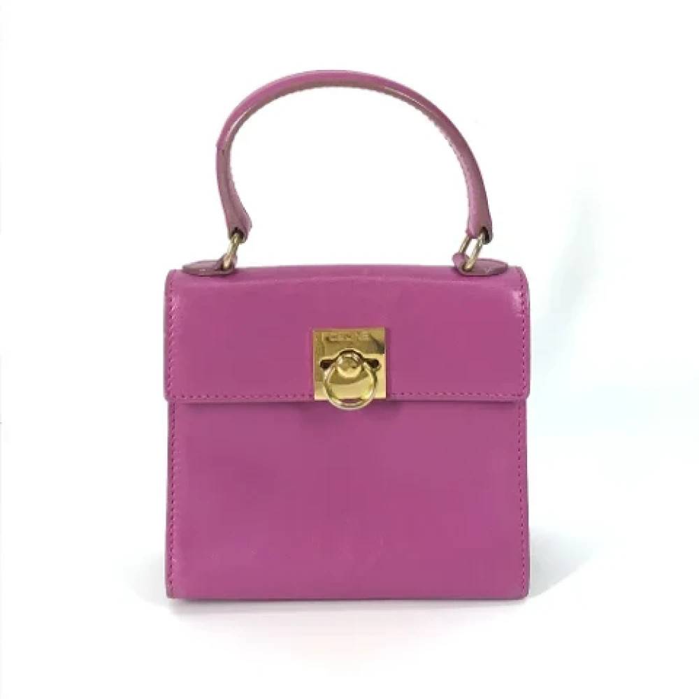 Celine Vintage Pre-owned Handbag - Vintage - Dame - Lilla - ONE SIZE - Tyl