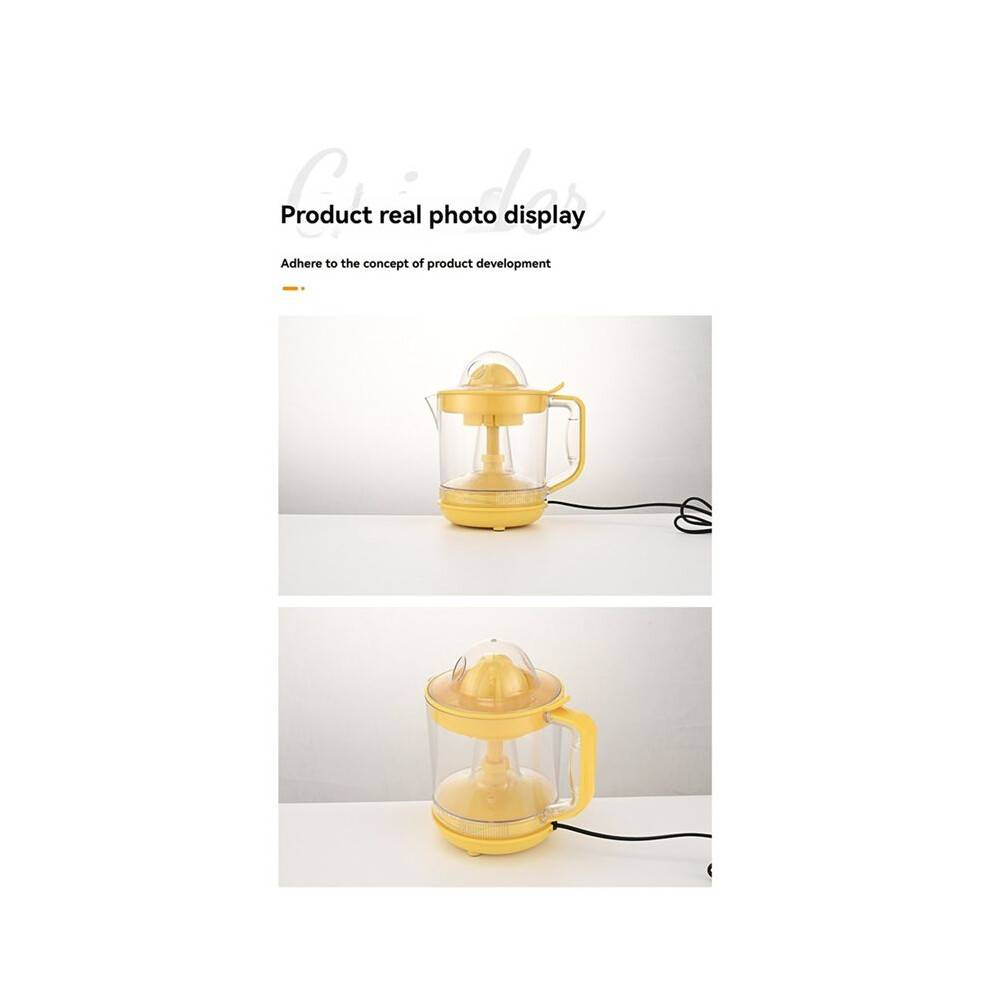 Elektrisk Apelsinjuicer Multifunktionell Hushållsmanuell Juicer Elektrisk Citrusjuicer Citroner EU-Kontakt