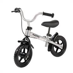 Babytrold løbecykel - Sort/sølv