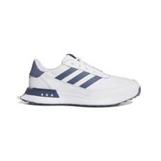 adidas S2G Spikless Leather Golf Shoes 2024 IF6606 White/Navy