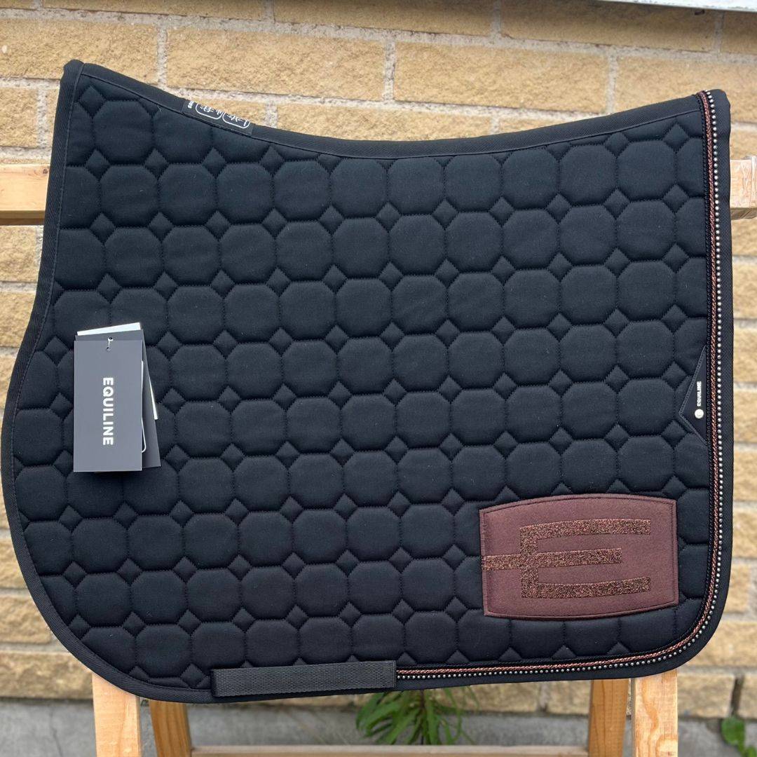 EQUILINE HOPPSCHABRAK MED E-LOGGA E60 BROWN-GL.BRONZE S066 + P102