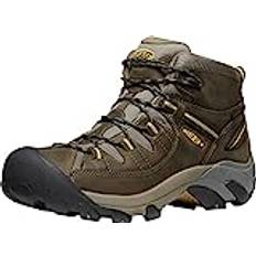 KEEN Targhee 2 Mid vattentäta vandringskängor för män, Svart olivgul, 40 EU