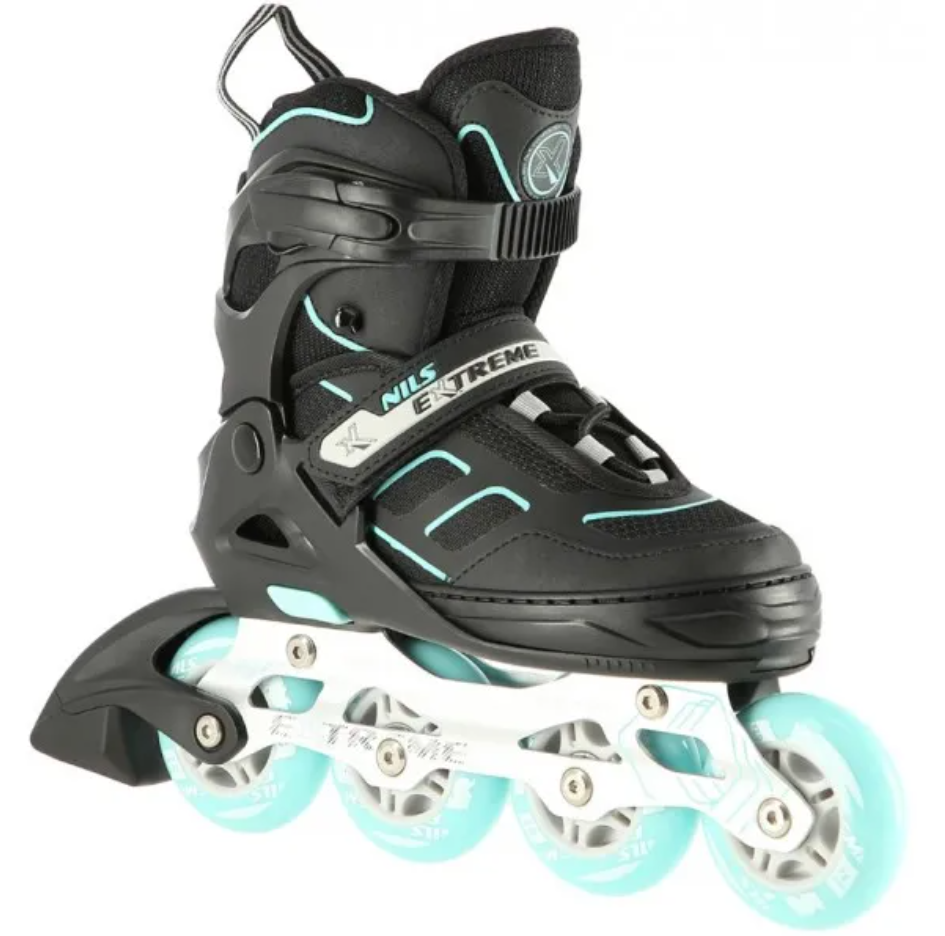 NILS Extreme Pro Semisoft MINT 14174 - Inliners rulleskøjte - Justerbar over 4 skonumre Str. 39-42