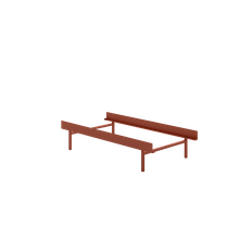 Moebe Bed Sengeramme Høj - 90 cm Terracotta