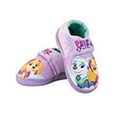 PAW PATROL Flickor Tofflor Lila Everest Skye 23