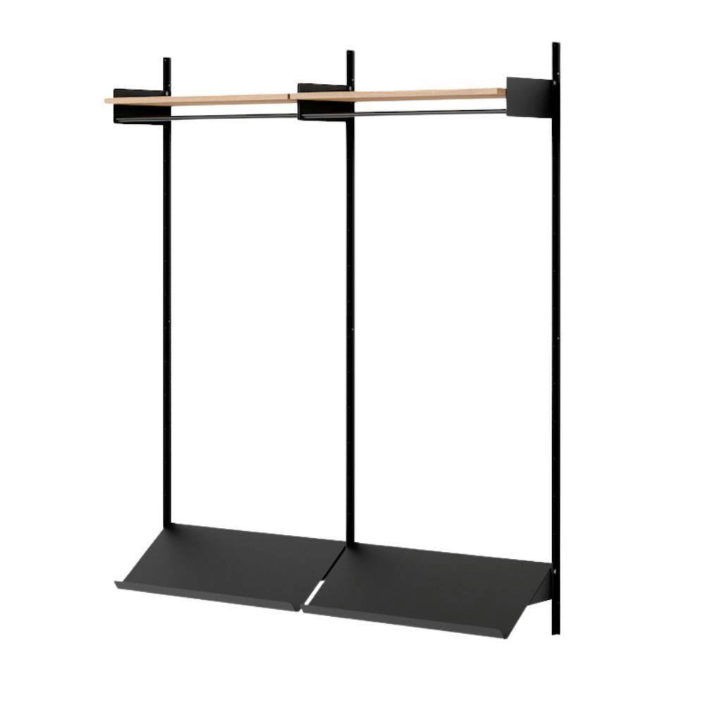 New Works Wardrobe Shelf 2 Hylla Oak/Svart