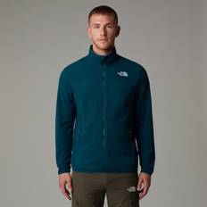 The North Face Men's 100 Glacier Full-Zip Fleece Midnight Petrol, L