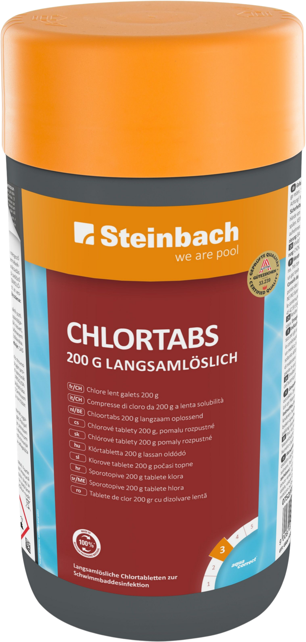 Chlortabs 200g Organisch, 1 kg