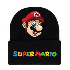 Mænd Kvinder Mario Bros Tema Strik Beanie Hat Efterår Vinter Varm Stilfulde Kasketter Gaver B