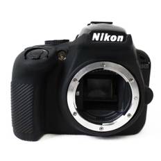 Nikon D3400 DSLR kamera beskyttelsesetui i silikone - Sort