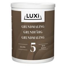 Grundmaling hvid 0,75 liter - Luxi