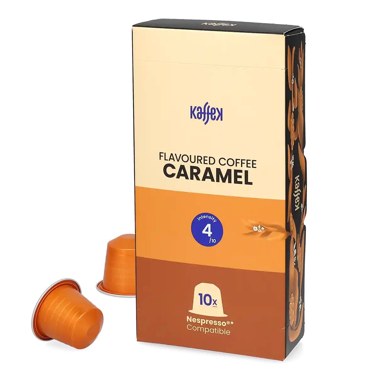 KaffeK | Karamel - 10 kapsler til Nespresso®.