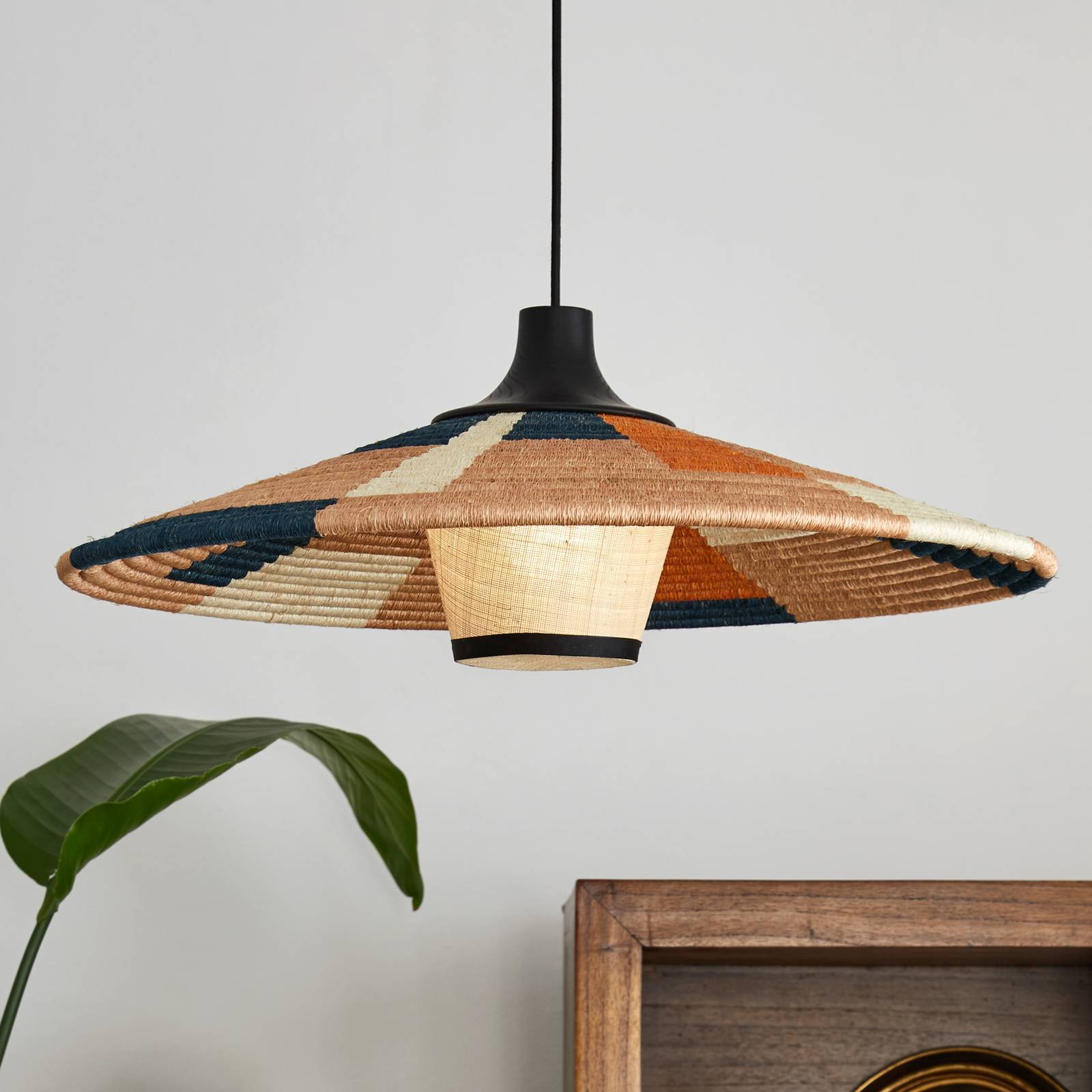 Forestier Design pendellampa Parrot M, dimbar, Creme / bärnsten, Vardagsrum / matsal, Design, Pendellampa
