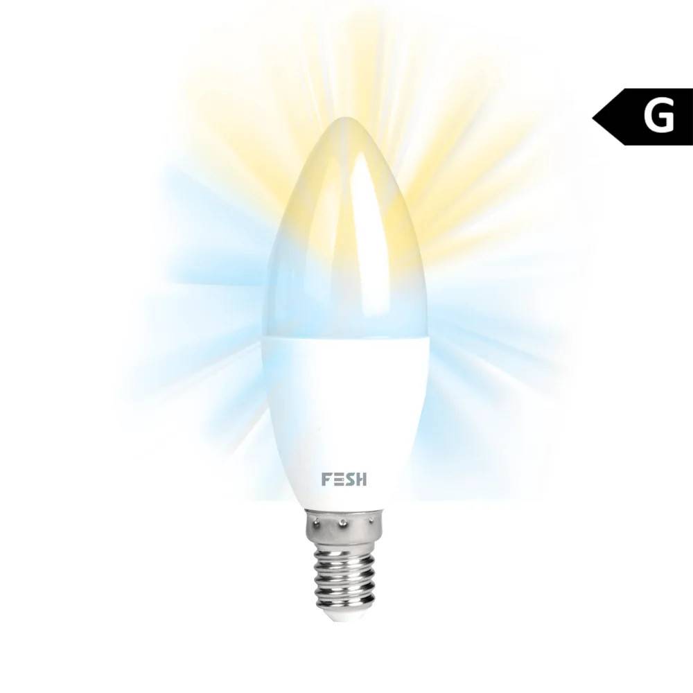 WiFi LED Kold/varm pære 5W E14