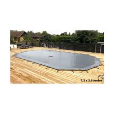 Poolskydd oval pool 8x4 m