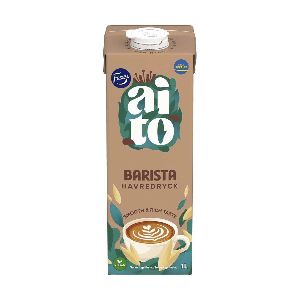Havredryck Barista Aito, laktosfri, 1L