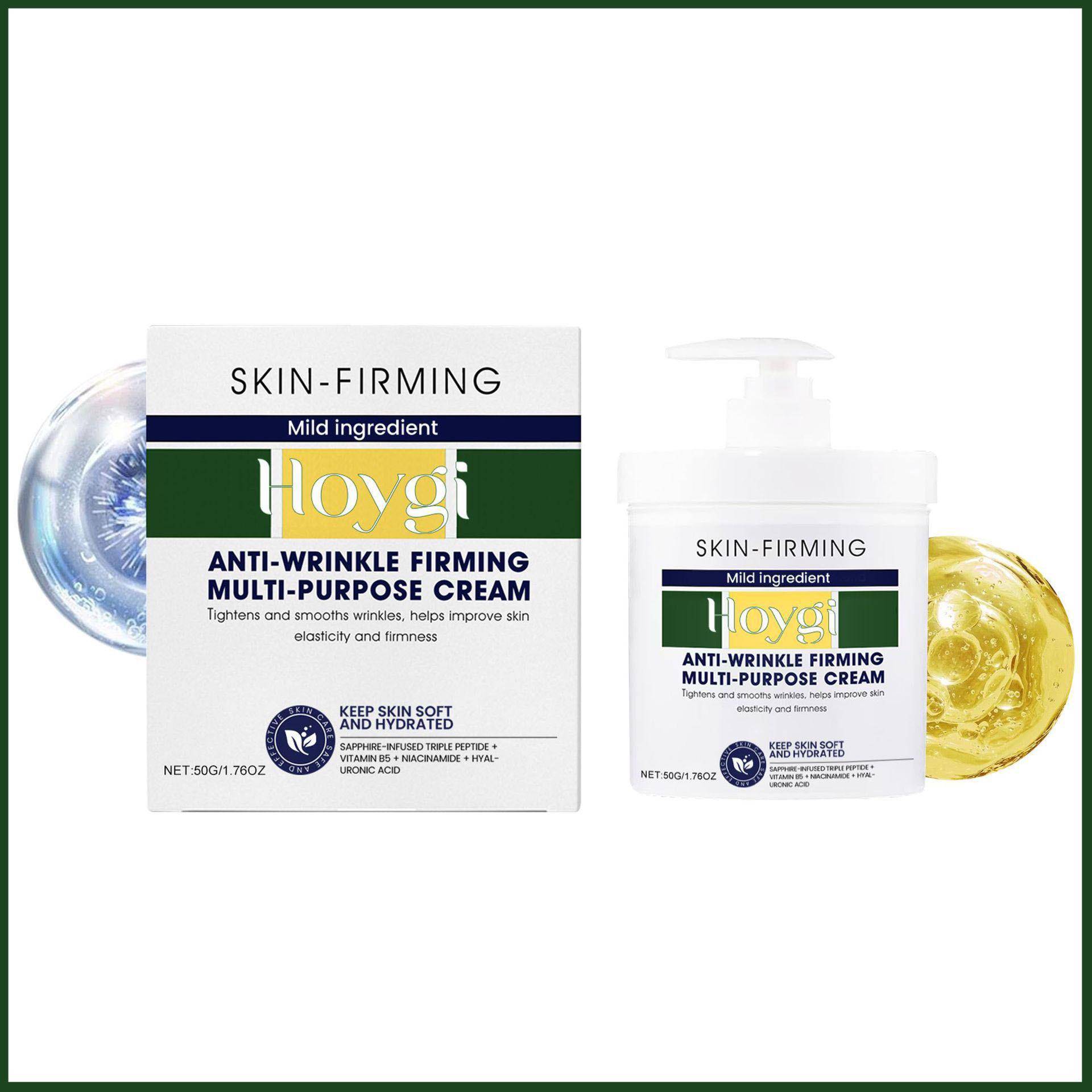 Avancerad Uppstramande & Rynkreducerande Retinol Fuktkräm black