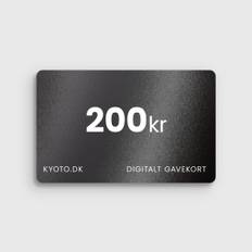 Gavekort / Giftcard ONLY for webshop - 200,00 DKK