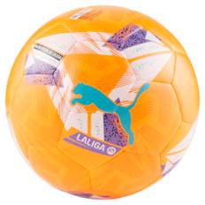 Puma Orbita La Liga 1 Hybrid Football, Orange, Size 3, Accessories