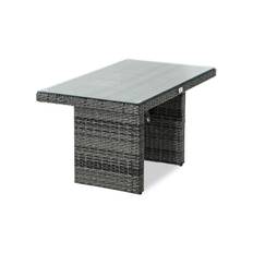 Soffbord Bahamas 100x60 cm Högt - Grå Loungebord & soffbord utomhus Comfort Garden