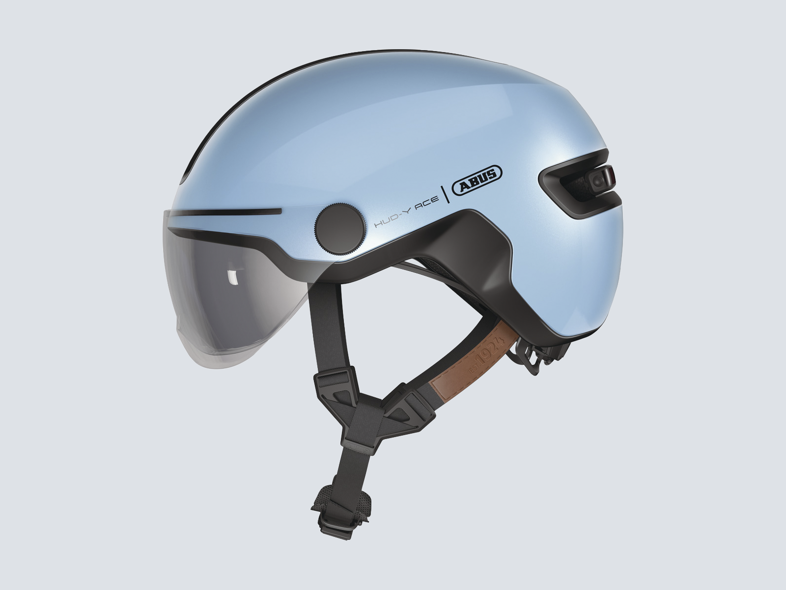 Abus HUD-Y ACE - Large (57-61 cm) / Iced Blue