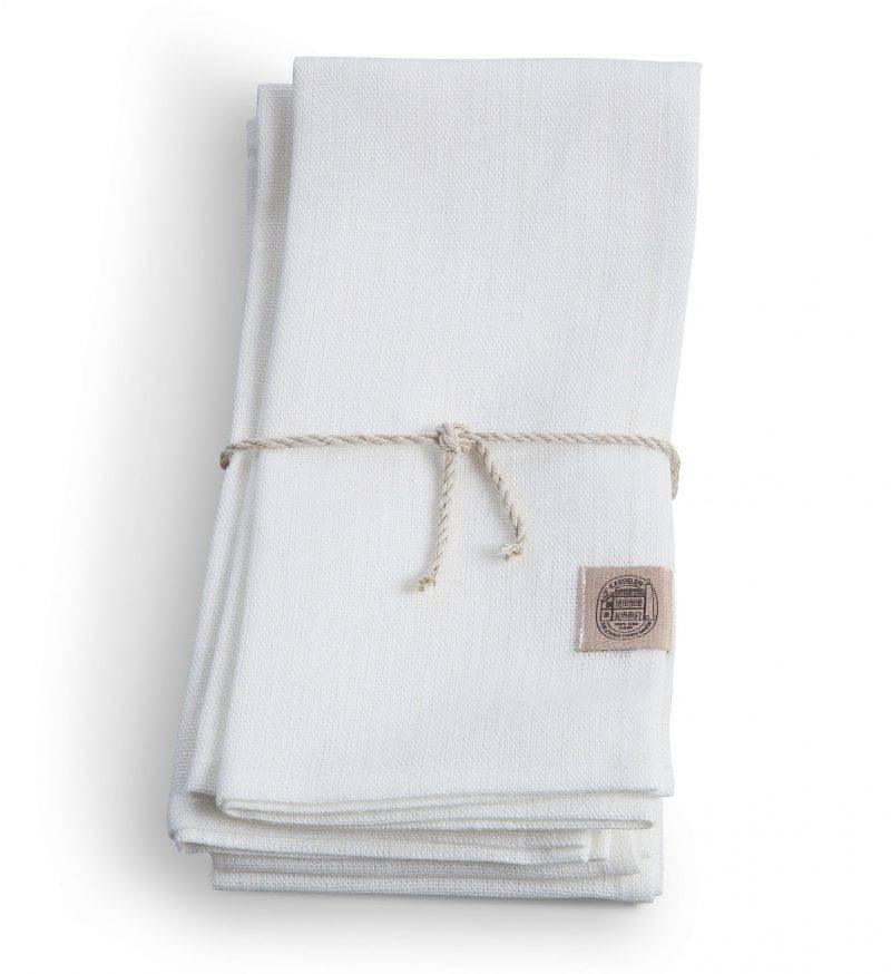 Classic Serviet Off-White - Lovely Linen.