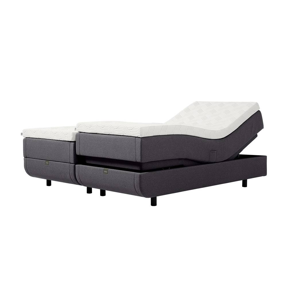 Tempur North Luxe Ställbar Säng 105x200 Graphite (105x200)