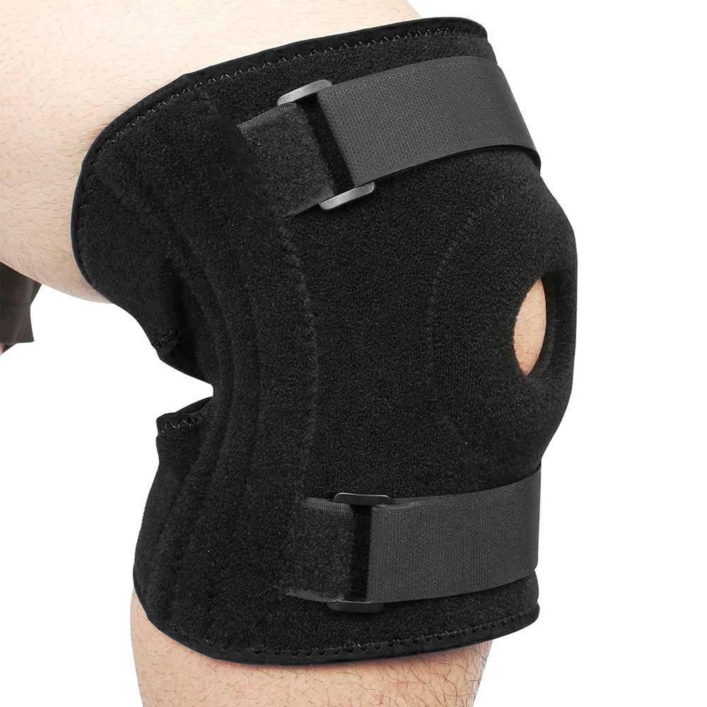 1Pc Knee Support Patella Gel Pads Side Stabilizers For Acl Meniscus Tear Arthritis Injury Recovery Joint Pain Relief XL-2XL
