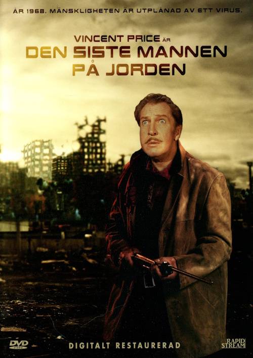 DVD - Den siste mannen på jorden (Vincent Price) (1964) (Beg)