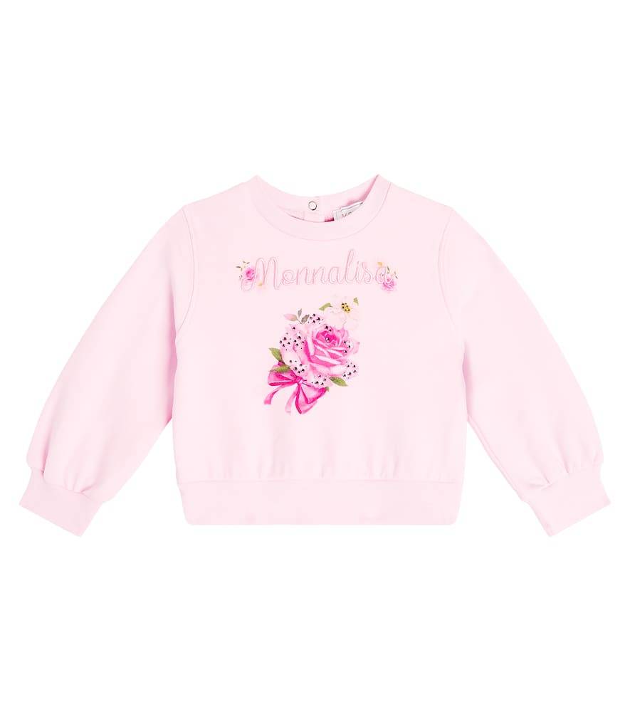 Monnalisa Bebé - Jersey en mezcla de algodón estampado - rosa - M 9