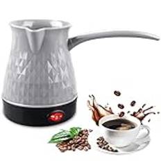 BORDEAG Espressobryggare induktion, turkisk kaffekanna, 500 ml espressobryggare, camping, kaffekokare, mockakanna, turkisk kaffemaskin, snygg