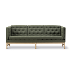 EJ 315 sofa - Erik Jørgensen - 2½ pers. - 185 cm / Omni læder / Valnød olie