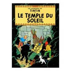 Tintin plakat Soltemplet | Moulinsart