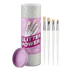 Sephora Collection - Glitter Power-penselsæt - Sæt Med 4 Øjenpensler - New Brush Set-23 - For Women