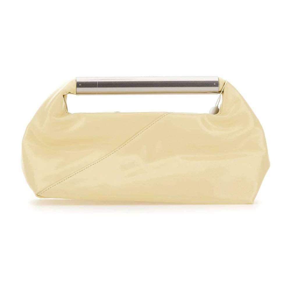 MM6 Maison Margiela Japanese Bag Jewel Handle - Tasker - Dame - Beige - ONE SIZE - Læder