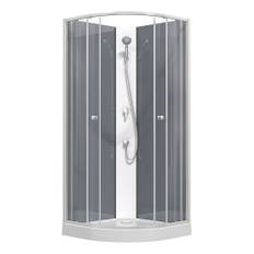 Duschkabin Riva Clara 80X80X198Cm Vit