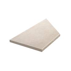 Uteklinker Bricmate Z Norrvange Inner Corner Left Beige 30x60 cm