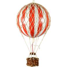 Authentic Models - Floating The Skies Luftballong 13x8.5 Cm Röd / - Vit
