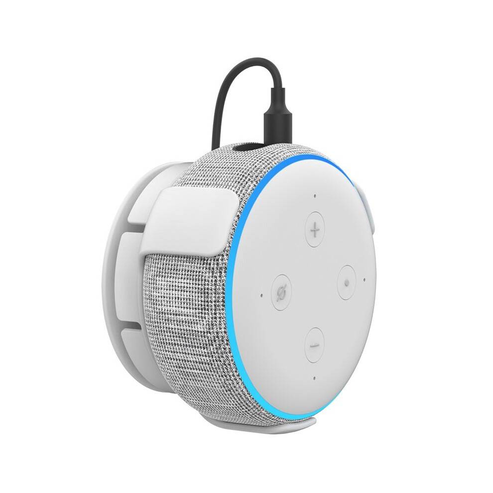 Högtalarväggfäste för Alexa Echo Dot 3rd Gen Speaker inomhushögtalarhöljesfäste Vit