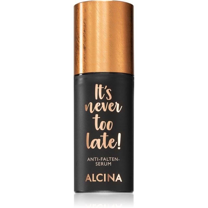 Alcina It's never too late! Serum mot rynkor 30 ml
