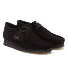 Clarks Originals Wallabee Mens Black Shoes - UK 8 / EU 42 / US 9