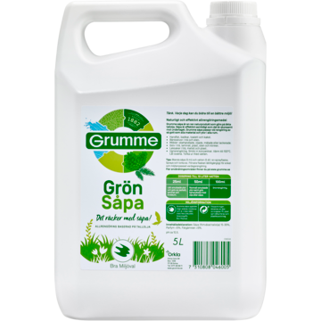 Såpa Grumme Grön 5L