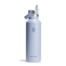 Hydro Flask Flask Standard Mouth Water Bottle 621 Ml (21 Oz) With Flex Straw Cap